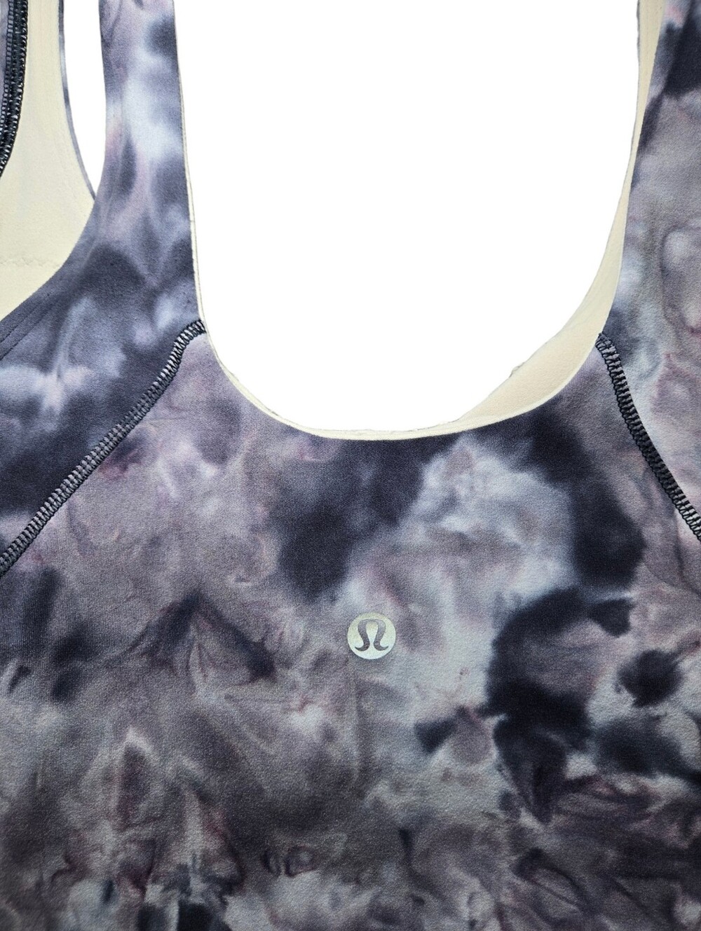 Lululemon Align Tank Top - Diamond Dye Chrome Violet Verbana Graphite Grey - Picture 5 of 8